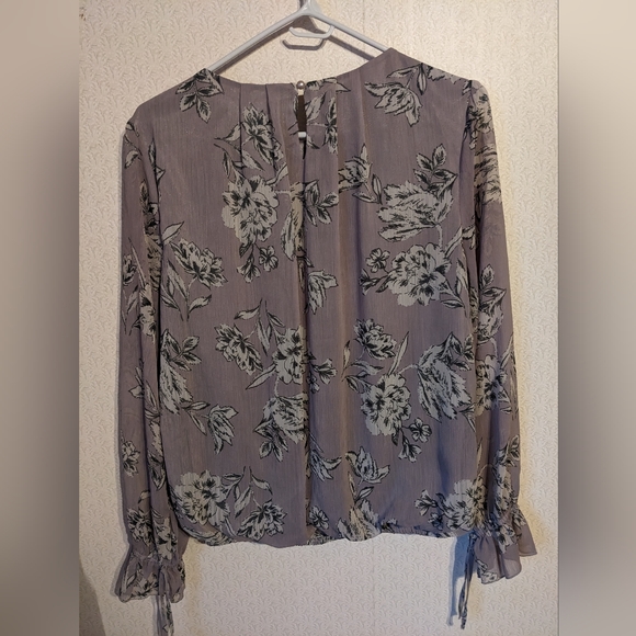 Trovaré Purple Blouse - Picture 4 of 6